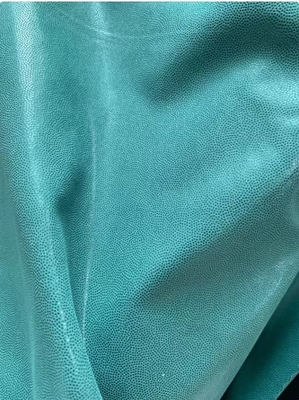 100% de poliéster 75D*150D Permeante de durazno satinado transparente punto de polka mate