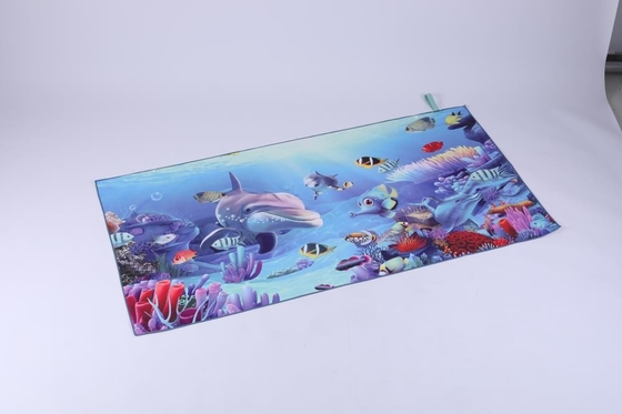 los 180x85cm reciclan la tela que la trama de secado rápido 200gsm imprimió la toalla de playa