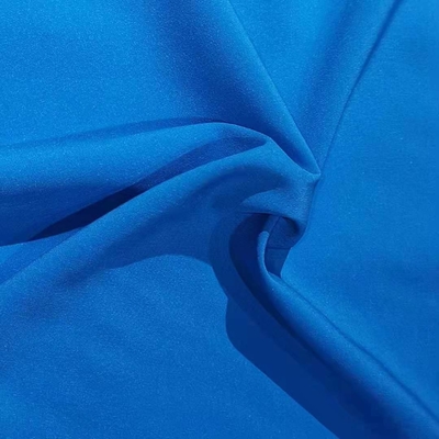tela de satén de Spandex del poliéster de 145gsm 100d 92 PoliéSter 8 Elastano 120gsm