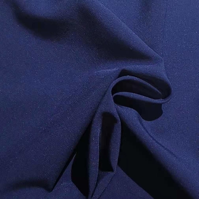 tela de satén de Spandex del poliéster de 145gsm 100d 92 PoliéSter 8 Elastano 120gsm