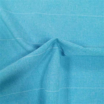 punto polivinílico tejido ropa de Spandex de la raya del tejido de poliester 170gsm