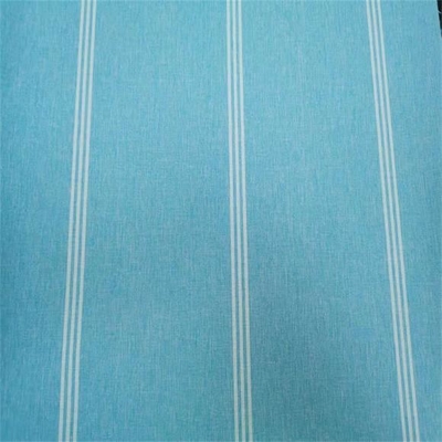 cepillo polivinílico Spandex del poliéster 170gsm de la raya catiónica de la armadura llana