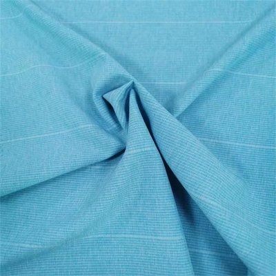 Polivinílico catiónico de la tela 170gsm de Spandex del poliéster del punto de la raya tejido