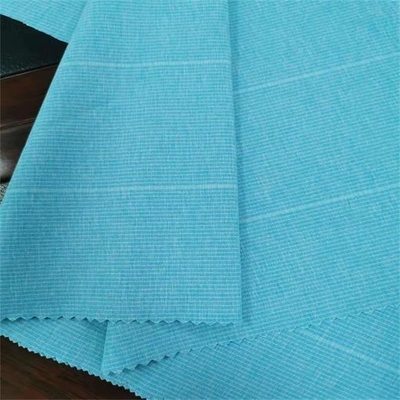 Polivinílico catiónico de la tela 170gsm de Spandex del poliéster del punto de la raya tejido