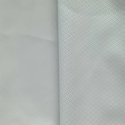 tela el 150cm Diamond Dobby tejido catiónico de Spandex del poliéster 140-160gsm