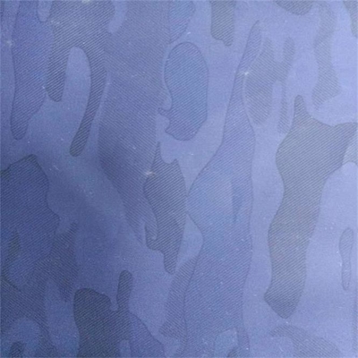 la tela de la memoria del poliéster 120gsm camufla la capa de la PU 75dx75d