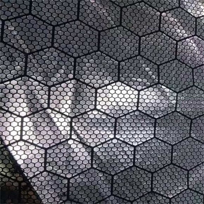 Hoja de plata caliente sólida de la tela 290t del tafetán del poliéster 65GSM