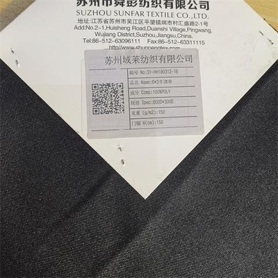 la PU de 160gsm 500d cubrió al negador del sólido 600 de la tela de Oxford para las chaquetas y los bolsos