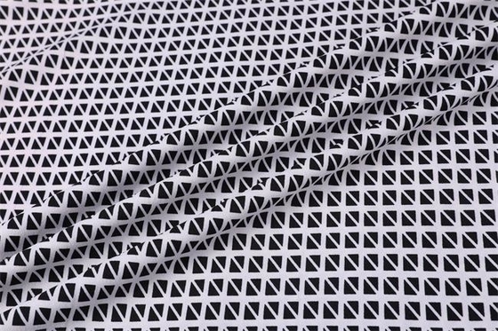 El poliéster Spandex imprimió la tela polivinílica 100D de la gasa del Aop 115gsm