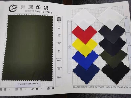140gsm enlazó el llano del poliéster de Softshell imprimió la tela para la chaqueta