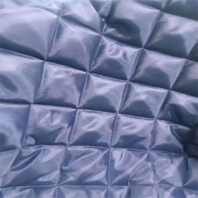 poliéster al aire libre respirable el 142cm Diamond Quilting de la tela 160gsm