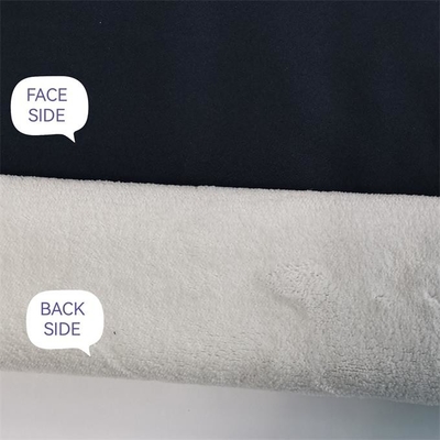 Tela al aire libre respirable Shell Bonded Shepra suave de Spandex