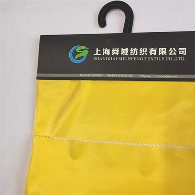 230gsm paño grueso y suave al aire libre respirable amarillo de la tela 75d Softshell