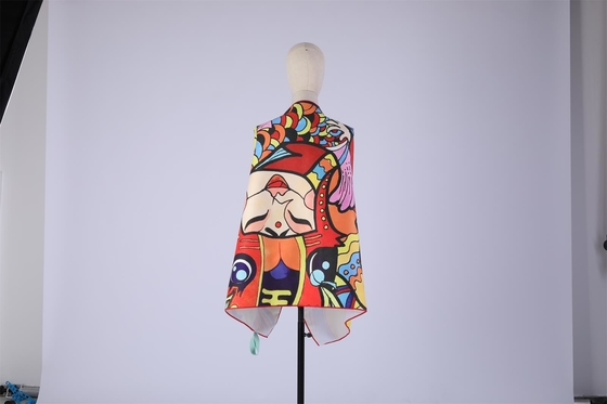 La manta de secado rápido de la toalla de la arena 200gsm, diseños de Digitaces vara la manta para la arena