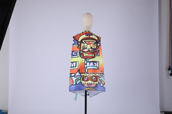 tipo adulto corto de la sujeción rápida de la toalla de playa de la tela 200gsm del tablero del 180x85cm
