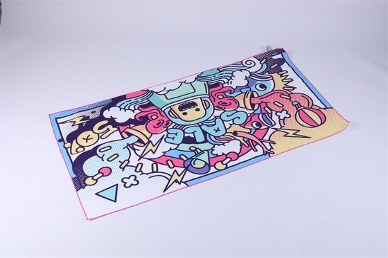 estera portátil rápida de la sujeción 200gsm de la manta ligera de la playa del 140x70cm