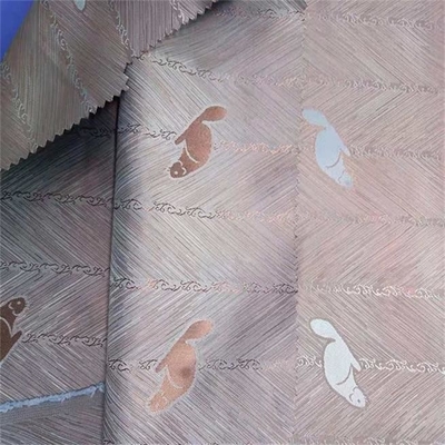 lino de la armadura llana de la tela 63dX75d del Dobby del poliéster 77gsm para las chaquetas