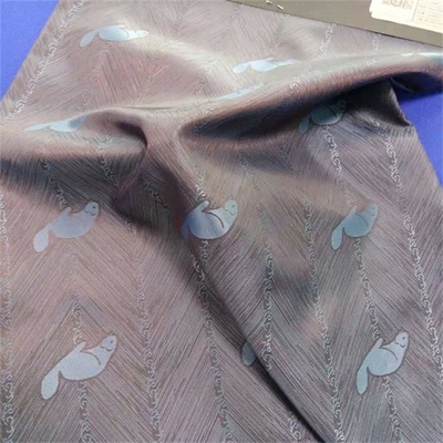 lino de la armadura llana de la tela 63dX75d del Dobby del poliéster 77gsm para las chaquetas