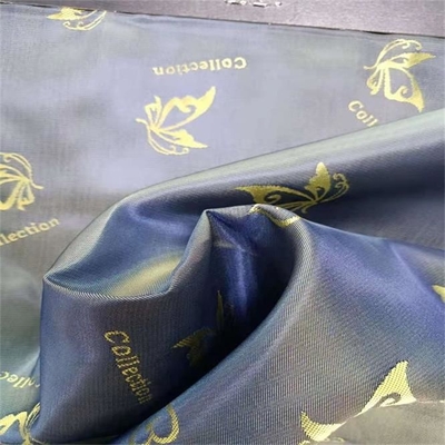 Sólido catiónico de la tela de armadura del Dobby 77gsm el 150cm tejido