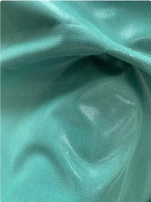 100% de poliéster 75D*150D Permeante de durazno satinado transparente punto de polka mate