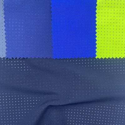 Fabricación de huecos de spandex de 4 vías de 92% de poliéster y 8% de spandex 110-115GSM