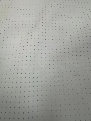 130GSM 92%P 8%SP 100D+40D*100D+40D Tejido con agujeros de espandés de 4 vías